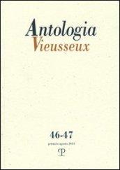 Antologia Vieusseux (2010) vol. 46-47