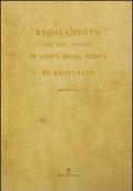 Regolamento dei regi spedali di Santa Maria Nuova e di Bonifazio