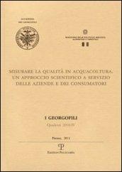 Misurare la qualità in acquacoltura. Un approccio scientifico a servizio delle aziende e dei consumatori