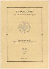 I Georgofili. Atti della Accademia dei Georgofili. 8.