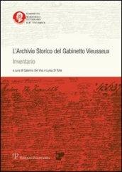 L'archivio storico del gabinetto Vieussex. Inventario