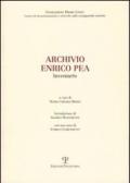 Archivio Enrico Pea. Inventario