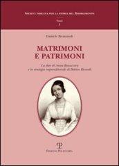 Matrimoni e patrimoni. La dote di Anna Bonaccorsi e la strategia imprenditoriale di Bettino Ricasoli