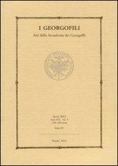 I Georgofili. Atti della Accademia dei Georgofili (2012). 9: Atti e rendiconto completo dell'attività dell'Accademia dei Georgofili