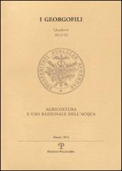 Agricoltura e uso razionale dell'acqua