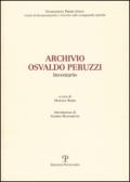 Archivio Osvaldo Peruzzi. Inventario