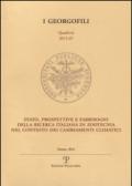 Stato, prospettive e fabbisogni della ricerca italiana in zootecnia nel contesto dei cambiamenti climatici