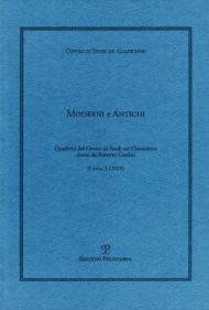 Moderni e antichi (2019). Vol. 1