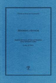 Moderni e antichi. Quaderni del Centro di studi sul classicismo diretti da Roberto Cardini (2021). Vol. 3