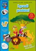 Grandi predatori nel mondo. Con adesivi. Con poster