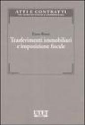 Trasferimenti immobiliari e imposizione fiscale