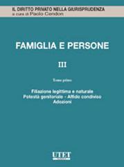 Famiglia e persone. Aggiornamento: 3