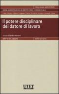 Il potere disciplinare del datore di lavoro