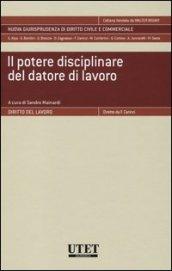 Il potere disciplinare del datore di lavoro