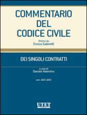 Dei singoli contratti - artt. 1655-1802