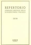 Repertorio generale annuale della giurisprudenza italiana (2010)