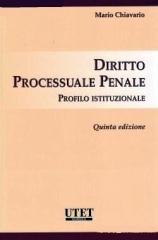 Diritto processuale penale. Profilo istituzionale