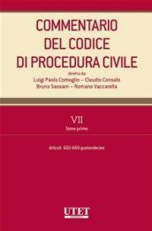 Commentario del codice di procedura civile. Leggi collegate e speciali