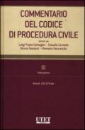 Commentario del codice di procedura civile: 3\1