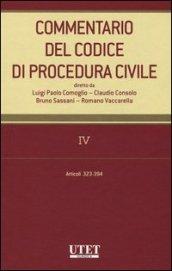 Commentario del codice di procedura civile: 4