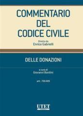 Commentario del codice civile. Delle donazioni. Artt. 1769-809