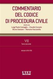 Commentario del codice di procedurre civile: 7\2