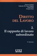 Diritto del lavoro. Vol. 2: Il rapporto di lavoro subordinato.