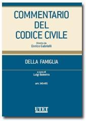 Commentario del codice civile. Della famiglia. Vol. 3