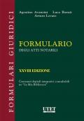 Formulario degli atti notarili