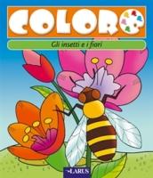 Coloro gli insetti e i fiori