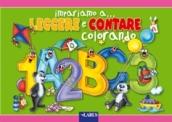 Impariamo a leggere e contare colorando