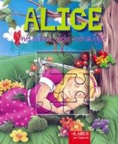 Alice nel paese delle meraviglie. Libro puzzle. Ediz. illustrata