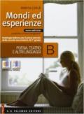 Mondi ed esperienze. Vol. B: Poesia, teatro e altri linguaggi. Per le Scuole superiori. Con espansione online