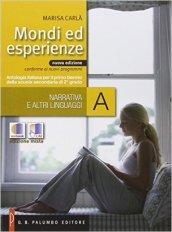 Mondi ed esperienze. Antologia italiana. Per le Scuole superiori. Con espansione online