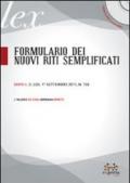 Formulario dei nuovi riti semplificati. Con CD-ROM