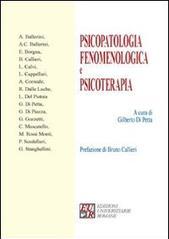 Fenomenologia. Psicopatologia e psicoterapia