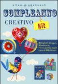 Compleanno creativo kit. Con adesivi