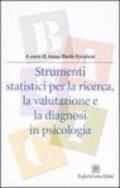 Strumenti statistici per la ricerca, la valutazione e la diagnosi in psicologia