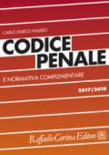 Codice penale e normativa complementare 2017-2018