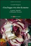 Una lingua viva oltre la morte. La poesia inattuale di Alessandro Parronchi