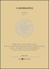 Percorsi di governance per la valorizzazione delle aree rurali nella prospettiva di riforma delle politiche europee