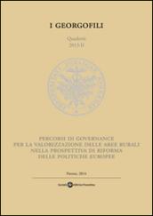 Percorsi di governance per la valorizzazione delle aree rurali nella prospettiva di riforma delle politiche europee