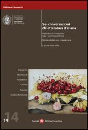 Sei conversazioni di letteratura italiana