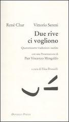 Due rive ci vogliono. Quarantasette traduzioni inedite. Testo francese a fronte