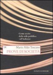 PROVE DI SOCIETA