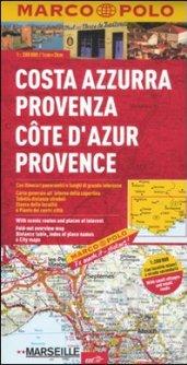 Costa Azzurra. Provenza 1:200.000. Ediz. multilingue