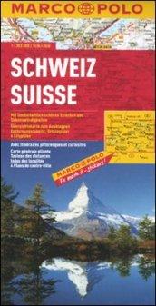 Svizzera 1:300.000. Ediz. multilingue