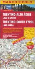 Trentino-Alto Adige, Lago di Garda 1:200.000. Ediz. multilingue