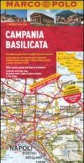 Campania, Basilicata 1:200.000. Ediz. multilingue