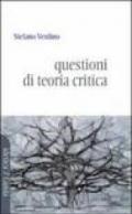 Questioni di teoria critica